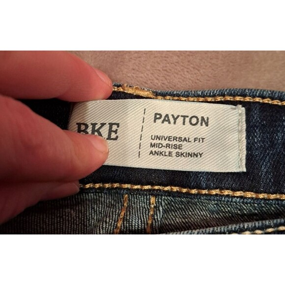 BKE Women Size 36 Payton Universal Fit Mid-Rise Ankle Skinny Distressed - Picture 14 of 16